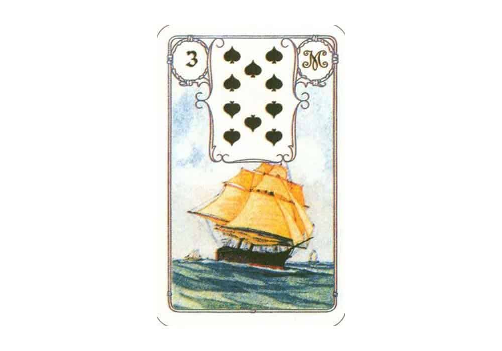 Tajne tarota Lenormand: Brod