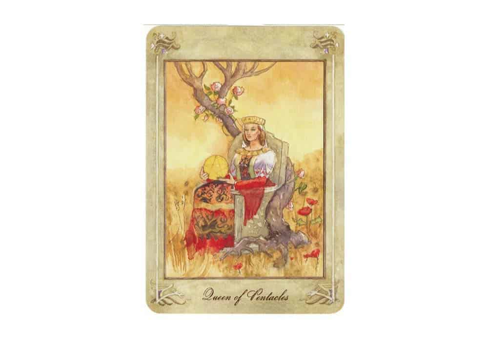 Tarot i ljubav  – značenje pojedine karte (Kraljica diskova)